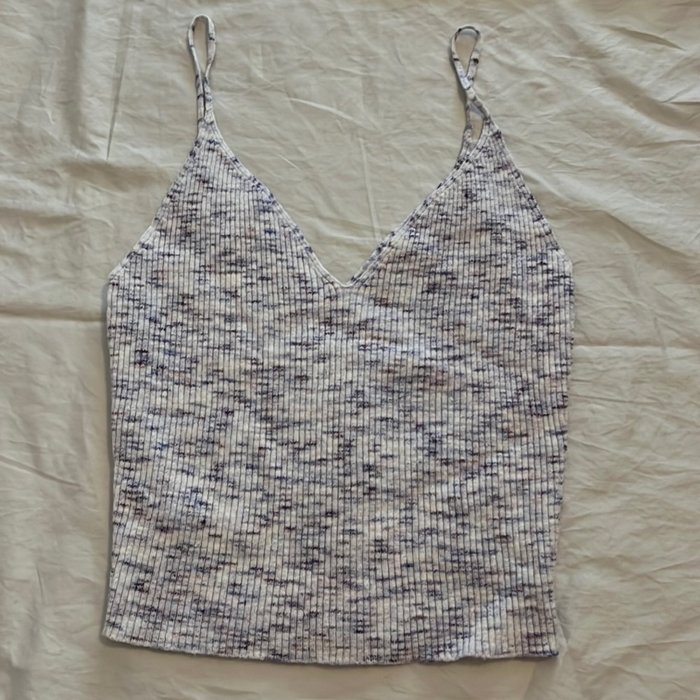 Womens knit crop top